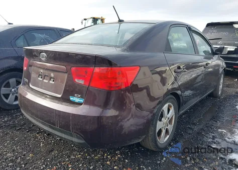 2010 Kia Forte Ex из США, поврежденный, VIN KNAFU4A28A5297347